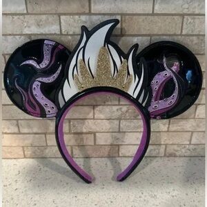 Disney Villain Ursula Ears Headband The Little Mermaid NWT